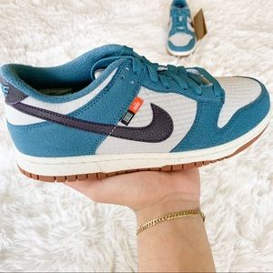 💙🤍💜 Nike Dunk Low Blue White Sneakers